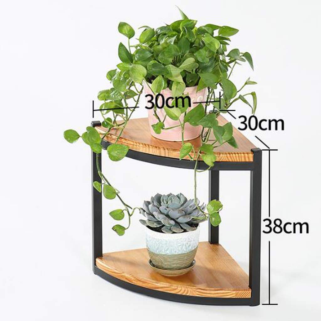 Asnvvbhz Ventilador de esquina en forma de abanico Soporte de flor ...