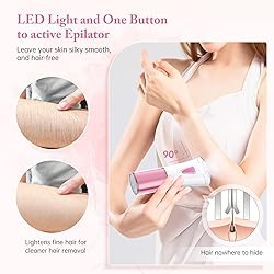 Epilator, Smooth Glide Epilator for Women Face