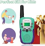 Retevis RA618 Walkie Talkies for Kids 8 Channels VOX Flashlight 1 Pair Green view 4