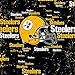Skinit NFL Pittsburgh Steelers PS4 Controller Skin - Pittsburgh Steelers - Blast Dark Design - Ultra Thin, Lightweight Vinyl Decal Protection