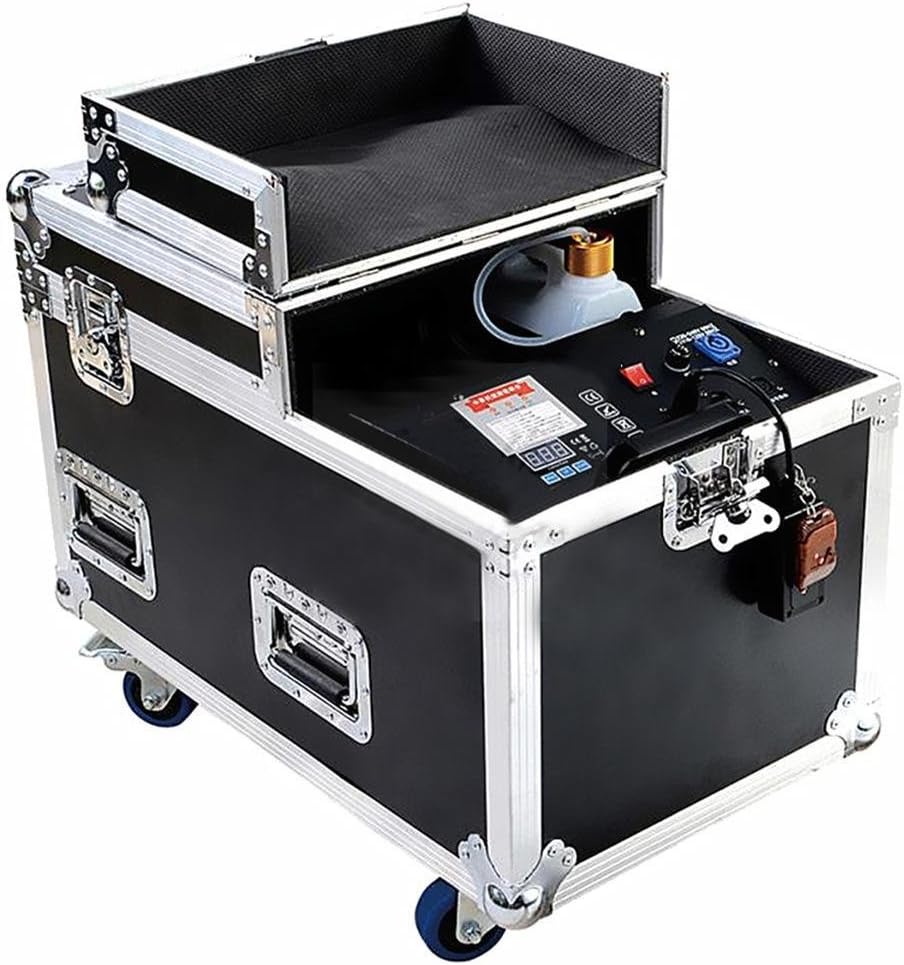 SummerYoung Party Mist Fog Effects Machine Dry Ice Low Fog Smoke Machine Stage Effect with Remote Control