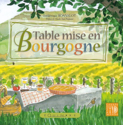 Table mise en Bourgogne