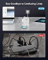 Kemelo PD20W 4 USB 4 Way Extension Lead 13A 3250W UK Plug 1.5m view 7