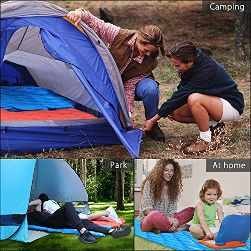 EocuSun Sleeping Pad InflatableLightweight Ultralight Compact Comfy Waterproof Air Mattress Camping Mat For Camp,Backpacking,Hiking,Scouts,Travel
