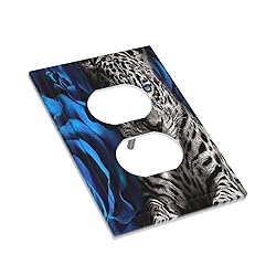 Blue Rose And Snow Leopard Flower Animals 1 Gang
