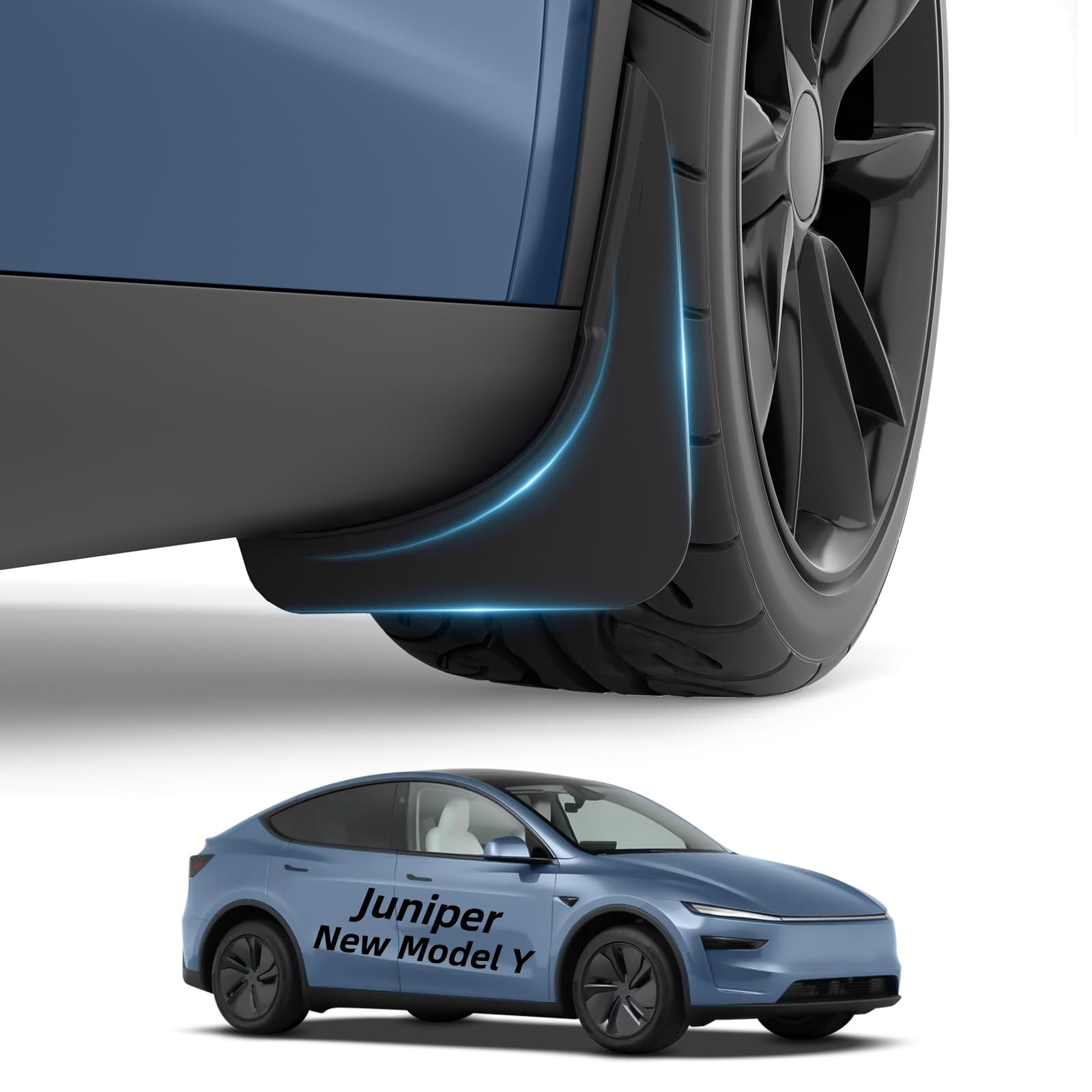 Qingchijun Tesla Model Y Juniper Accessories Mud Flaps 2025-2026 ...