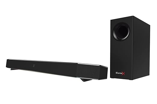 Sound BlasterX Katana Multi-Channel Surround Gaming and Entertainment Soundbar - Hardware Processing, Dolby Digital, and Bluetooth Enabled