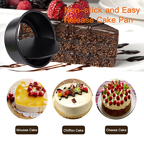 image for Sonyabecca 3pcs Silicone Egg Bites Mold + Egg Steamer Rack + Cake Pan 