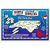 Amazon.com : NORTH CAROLINA STATE MAP postcard set of 20 identical ...