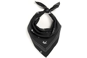 Moss and gear Bandana 100% cotton designer kerchief, extra fine cotton - for Men & Women