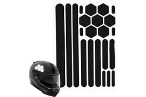 Motorcycle Helmets Stickers,Dustproof Reflectors for Nighttime Safety | Simple and Effective Reflective Tape for Helmets Bike
