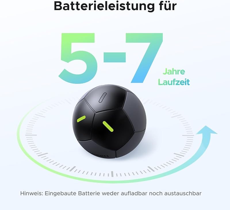 FineTrack 2 Fußball Tracker kompatibel mit Apple Find My (nur iOS)