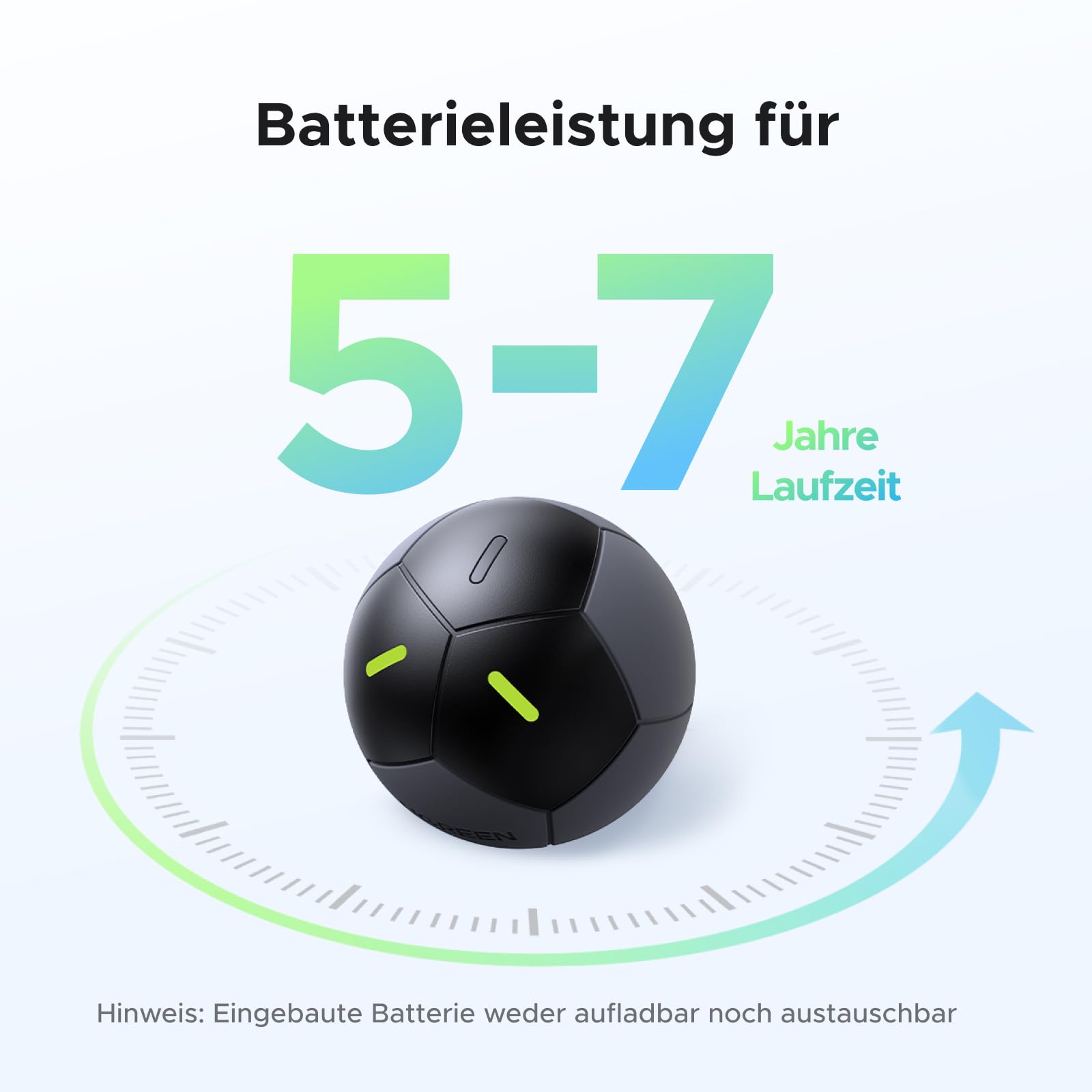 UGREEN FineTrack 2 Fußball Tracker kompatibel mit Apple Find My (nur iOS) 6