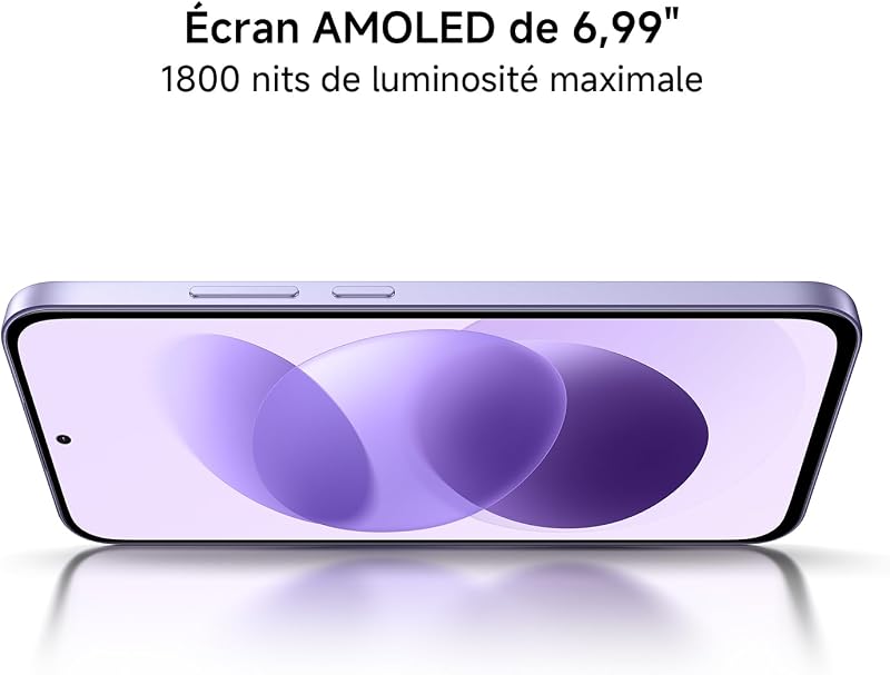 REDMI Note 17, Smartphone 4+128 Go, Noir, Batterie 7700 mAh