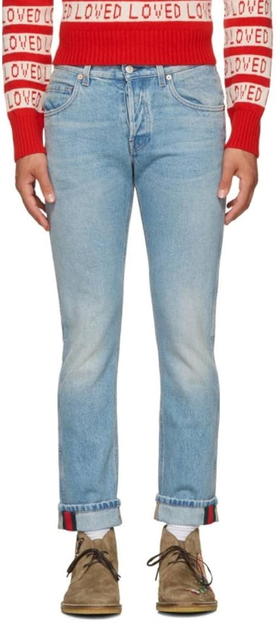 gucci loved jeans