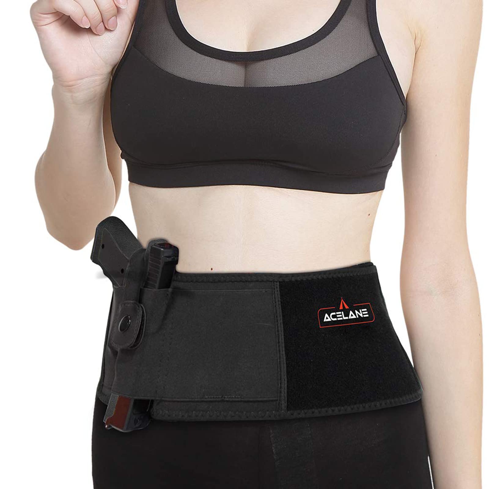 Acelane Belly Band Holster for Concealed Carry Abdominal Band Gun
