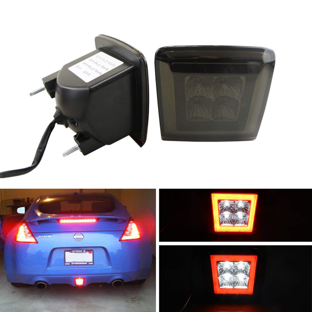 3 In 1 LED Rear Fog Light Kit Reverse 4th Brake Lamp for Nissan 370Z