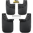 LINKCRO Mud Flaps Compatible with Toyota Tacoma 2005-2015 Mud Guards Splash Guards Tire Protector Mudguard (with Fender Flares), Front and Rear (Driver & Passenger Sides)