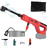 Cordless Pressure Washer - 950PSI Portable Power Washer With 2 Batteries & Foam Cannon