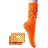 Zmart Women's Thin Slouch Socks - Scrunch Long High Slouchy Boot Socks 80s 90s