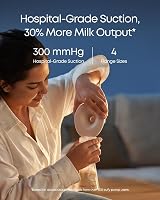 eufy S1 Breast Pump Wearable with HeatFlow Therapy and App Control view 4