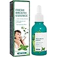 Fresh Breath Oral Care Essence, Breath Treatment for Adults, Dry and Bad Mouth Smell Removing Drops, Easy to Carry and Handy Fresh Breath Oil-serum, 30 mL, 1.01 Oz (1PCS)