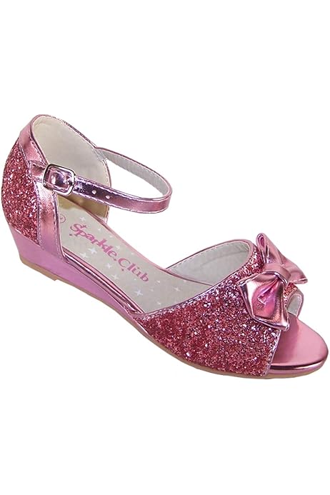 pink occasion sandals