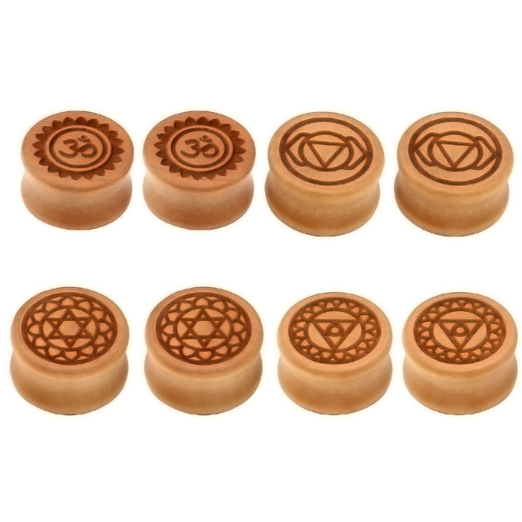 PiercingJ 8pcs 00G-3/4\