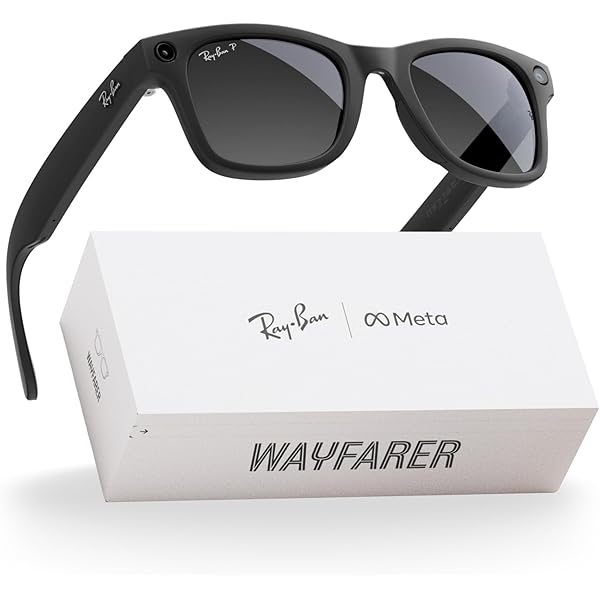Amazon.com: Ray-Ban Meta (Gen 1), Wayfarer, Shiny Black | Smart AI
