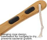 YUNYU Wet & Dry Brushing Body Brush Set 2pc Long Handle Back Scrubber view 8