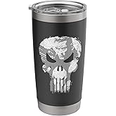 Marvel The Punisher Skull Logo Frank Castle Stainless Steel Insulated Tumbler