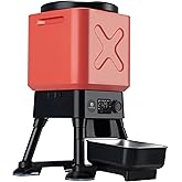 14L Automatic Dog Feeder for Large Breed – Extra Large Capacity, Anti-Blockage, Timed Auto Dog Food Dispenser, Dual Power Supply, Stainless Steel Bowl