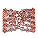 Ruihfas Pack of 3 Awesome Easy Stretching Combs, Hand-beaded Double Combs Hair Clips for Women Girls