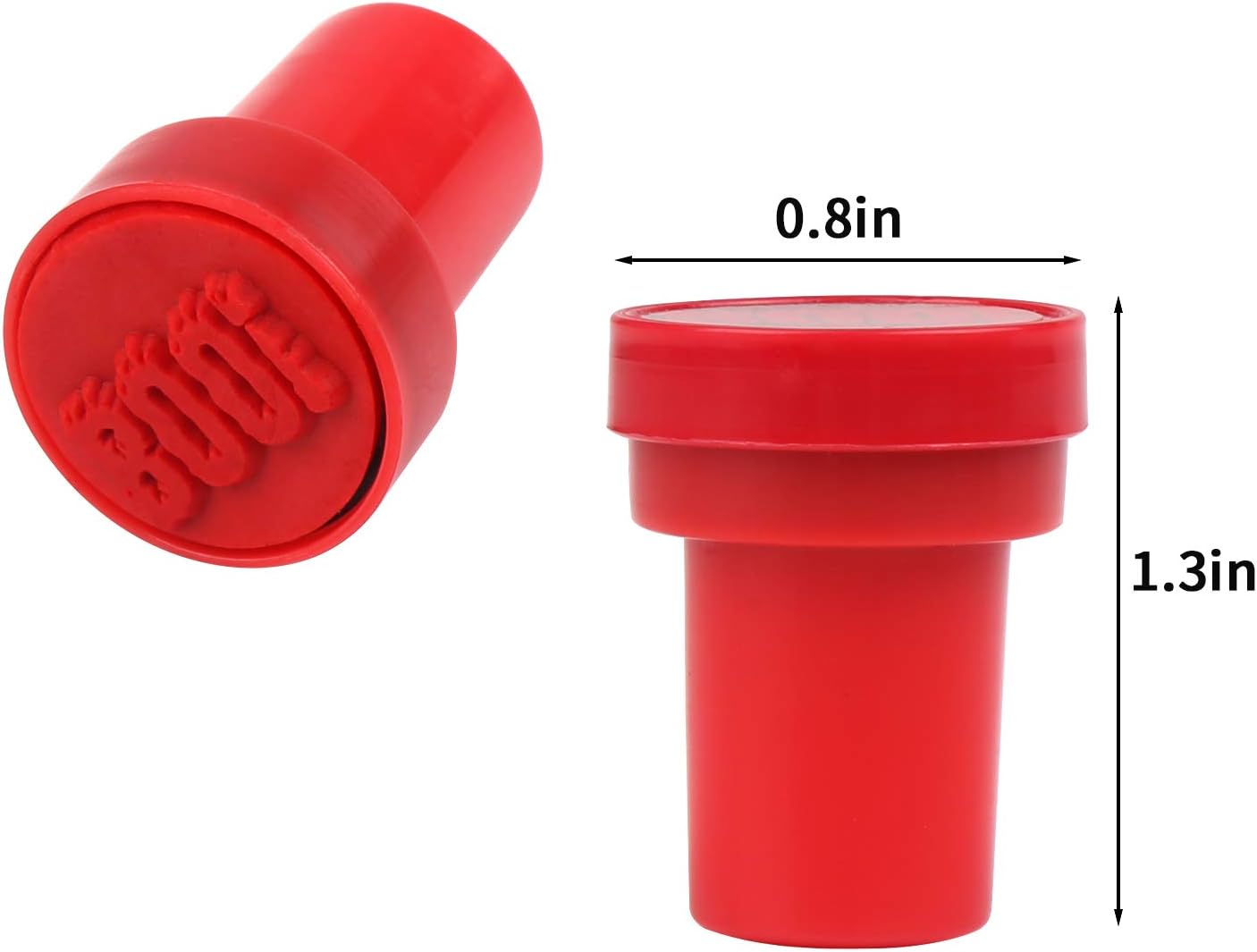 FINGOOO Halloween Stamps for Kids 50 Pcs Self-Ink Stamps Halloween Design Plastic Stamp for Party Favor Party Bag Filler Supply - Image 4