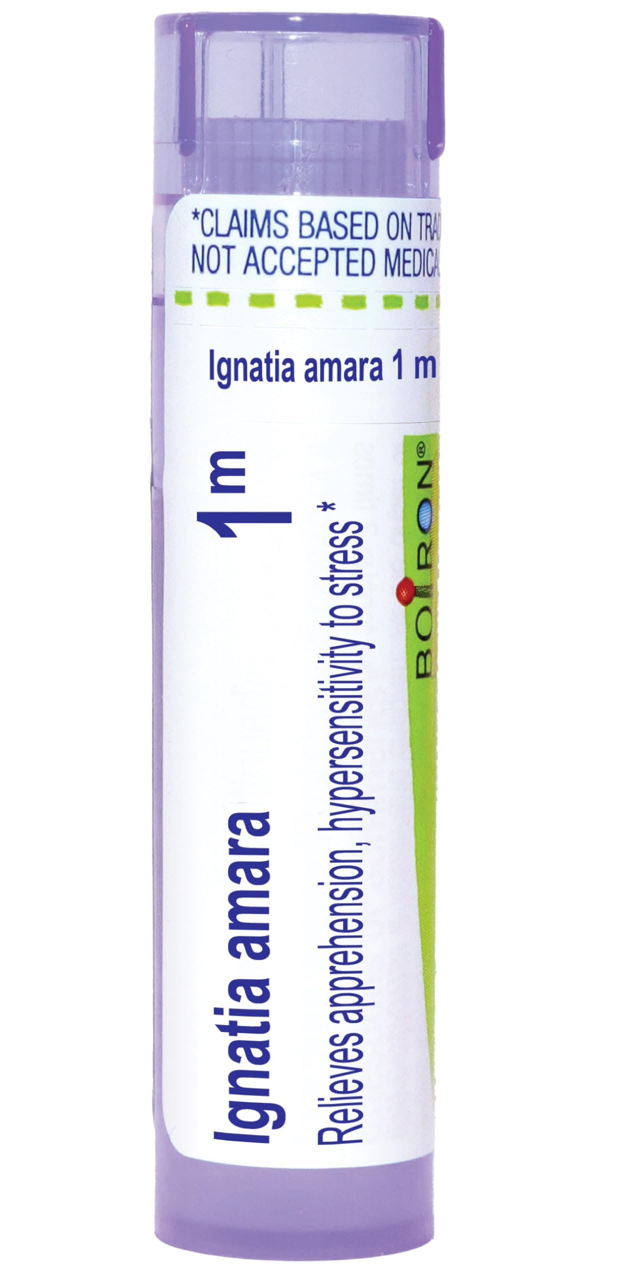 Photo 1 of 1/30 Boiron Ignatia Amara 1M for Apprehension & Hypersensitivity to Stress - 80 Pellets