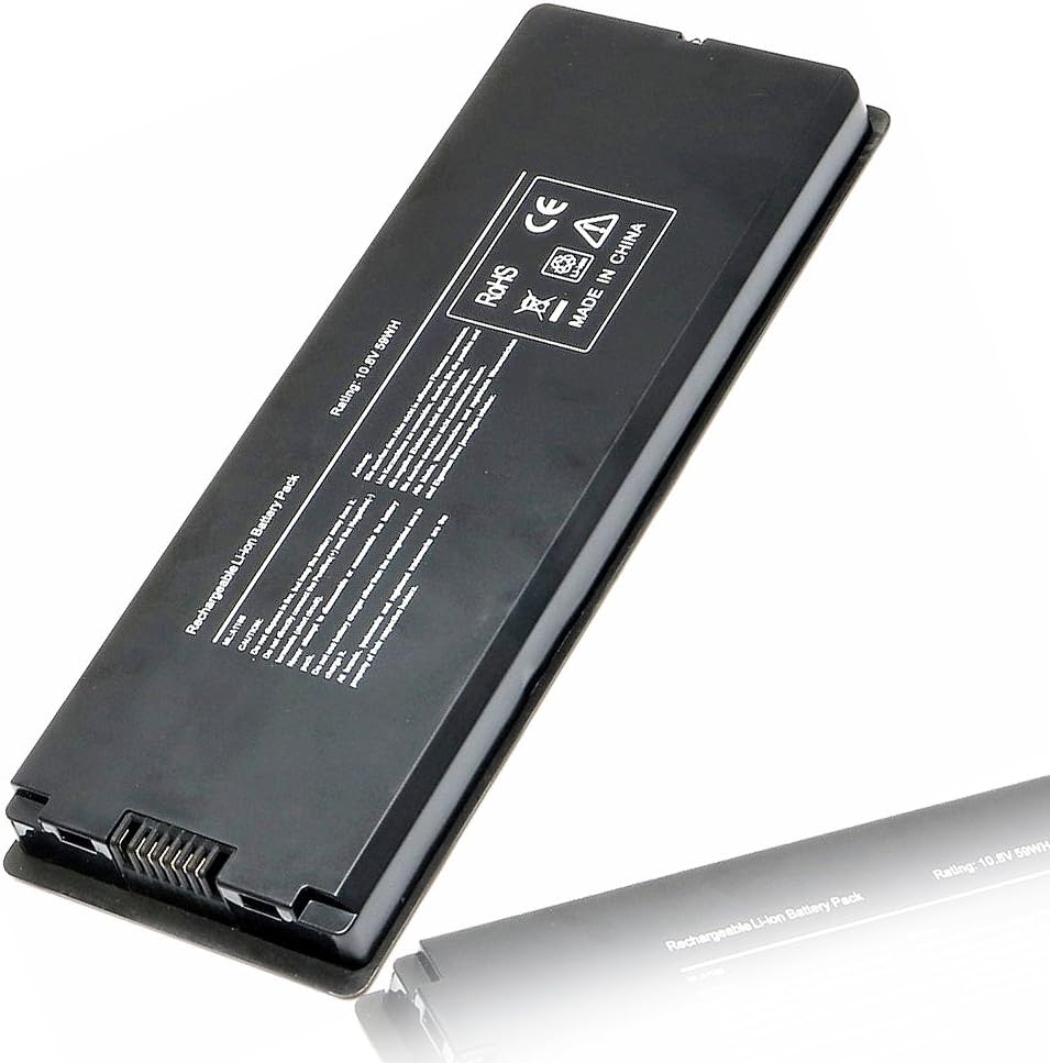 WENYAA A1185 A1181 Replacement Laptop Battery for MacBook 13" (Mid. / Late 2006, Mid. / Late 2007, Early/Late 2008, Early/Mid. 2009),Fit for MA458 MA566 MA561G/A MA561LL/A