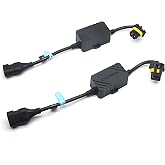 BEAMTECH Fog Light Decoder，Anti Flicker，Error Warning Canceller，2PCS