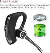 Denash TWS Bluetooth 4.1 Headset Rotatable Ear Hook Business Wireless Earpiece view 7