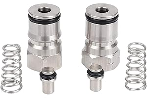 MRbrew Cornelius Type Ball Lock Keg Posts,Stainless Steel Poppets and Springs,Poppet Female Thread Gas + Liquid 19/32-18 Thread (Post & Poppet)