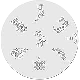 KONADStamping Nail Art Image Plate M38