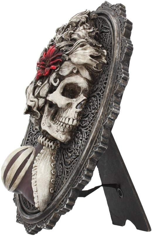 Nemesis Now Beautiful Wall Plaque 22cm Grey, Polyresin, # gray, 9.5L x 2.8W cm - Image 3