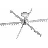 Winco 6-Cut Aluminum Pie Cutters | 6 cut marker, Great for Cake Portions, Even Slices, Bakeries and Catering