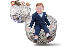 DODO NICI Bean Bag Chair Cover -(NO Beans) for Kids Teens, Zipper Opening, Soft Velvet, X-Large (34" Leaves)