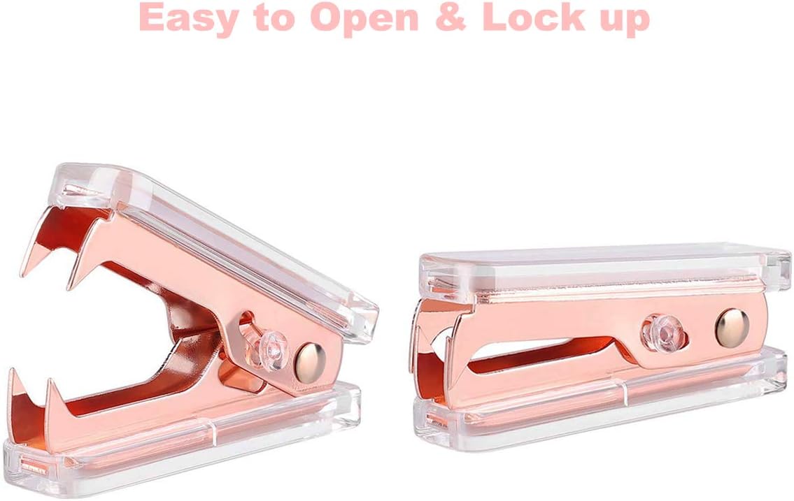 Rose Gold and Gold Staple Remover - 2 Pack Staple Removal Tool Set, Luxury Acrylic Rose Gold and Gold Office Supplies & Desk Accessories : Office Products