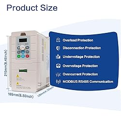 SANYUSTAR VFD, Variable Frequency Drive, 1.5KW 3PH