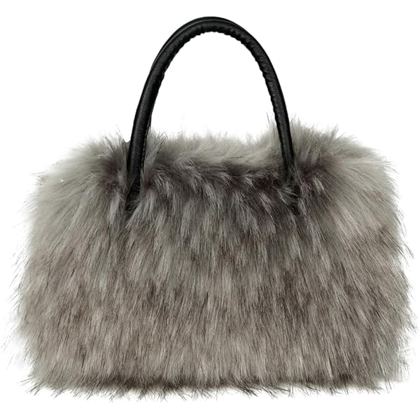 【FILTH】HAIRY FUR OVERSIZED SHOULDER BAG HAIRY FUR OVERSIZED SHOULDER BAG - FILTH