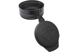Weonaroll Windshield Washer Fluid Reservoir Cap Fit for Tesla Model S 3 X Y 2012-2024 Car Water Tank Bottle Cover Replaces# 1131028-00-A Black