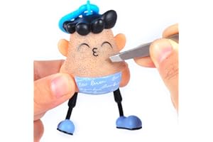 Angel's Wonderland Blue Kiss Blackheads Remover Toy,Birthday Fidget Toys,Pimple Popper Toys as Valentines Day Gag Novelty Gifts,Stress Relief Toy Hair Pulling,Anti Anxiety Toys