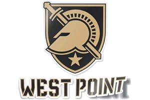 NUDGE PRINTING West Point Sticker US Military Academy Army Decal Black Knights Heavy-Duty Waterproof Decal for Cars, Windows, Laptops, Water Bottles, and Coolers (Primary Logo)