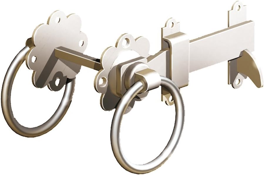 Stainless Steel Ring Gate Latch Amazon.co.uk DIY & Tools